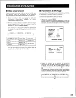 Предварительный просмотр 25 страницы Panasonic WVCM2080 - COLOR MONITOR Operating Instructions Manual