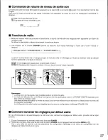 Предварительный просмотр 27 страницы Panasonic WVCM2080 - COLOR MONITOR Operating Instructions Manual