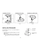 Preview for 18 page of Panasonic WVCP120 - COLOR CCTV CAMERA Operating Instructions Manual