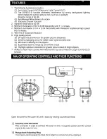 Preview for 3 page of Panasonic WVCP160 - COLOR CCTV CAMERA Operating Instructions Manual