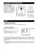 Предварительный просмотр 9 страницы Panasonic WVCP160 - COLOR CCTV CAMERA Operating Instructions Manual