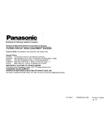 Preview for 22 page of Panasonic WVCP210 - COLOR CAMERA Operating Instructions Manual