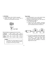 Preview for 10 page of Panasonic WVCP220 - COLOR CCTV CAMERA Operating Instructions Manual