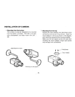 Preview for 18 page of Panasonic WVCP220 - COLOR CCTV CAMERA Operating Instructions Manual