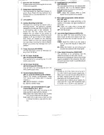 Preview for 3 page of Panasonic WVCP230 - CCD 120V Operating Instructions Manual