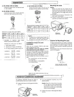 Preview for 4 page of Panasonic WVCP230 - CCD 120V Operating Instructions Manual