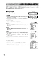 Предварительный просмотр 16 страницы Panasonic WVCS554 - COLOR CAMERA Operating Instructions Manual