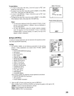 Preview for 29 page of Panasonic WVCS554 - COLOR CAMERA Operating Instructions Manual