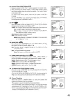 Preview for 45 page of Panasonic WVCS554 - COLOR CAMERA Operating Instructions Manual