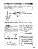 Preview for 113 page of Panasonic WVCS554 - COLOR CAMERA Operating Instructions Manual