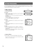 Preview for 15 page of Panasonic WVCS564 - COLOR CCTV CAMERA Operating Instructions Manual