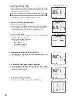 Preview for 20 page of Panasonic WVCS564 - COLOR CCTV CAMERA Operating Instructions Manual