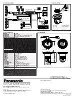 Preview for 2 page of Panasonic WVCS564 - COLOR CCTV CAMERA Specifications