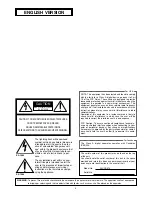 Preview for 2 page of Panasonic WVCS574 - COLOR CCTV CAMERA Operating Instructions Manual