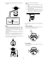 Preview for 15 page of Panasonic WVCS574 - COLOR CCTV CAMERA Operating Instructions Manual