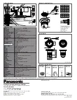 Preview for 2 page of Panasonic WVCS574 - COLOR CCTV CAMERA Specifications