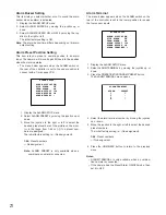 Предварительный просмотр 21 страницы Panasonic WVCU161C - SYSTEM CONTROLLER Operating Instructions Manual