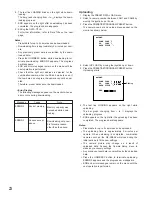 Предварительный просмотр 23 страницы Panasonic WVCU161C - SYSTEM CONTROLLER Operating Instructions Manual