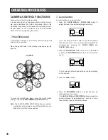 Предварительный просмотр 26 страницы Panasonic WVCU161C - SYSTEM CONTROLLER Operating Instructions Manual