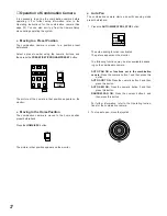 Предварительный просмотр 27 страницы Panasonic WVCU161C - SYSTEM CONTROLLER Operating Instructions Manual