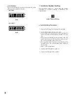 Preview for 44 page of Panasonic WVCU360C - SYSTEM CONTROLLER Operating Instructions Manual