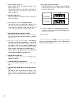 Предварительный просмотр 7 страницы Panasonic WVCU550B - SYSTEM CONTROLLER Operating Instructions Manual