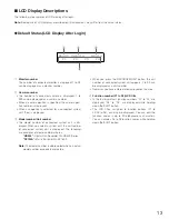 Preview for 13 page of Panasonic WVCU650 - SYSTEM CONTROLLER ADDENDUM Operating Instructions Manual