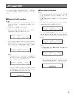 Preview for 31 page of Panasonic WVCU650 - SYSTEM CONTROLLER ADDENDUM Operating Instructions Manual