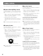 Preview for 40 page of Panasonic WVCU650 - SYSTEM CONTROLLER ADDENDUM Operating Instructions Manual