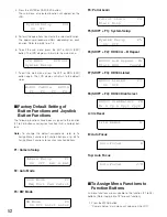 Preview for 52 page of Panasonic WVCU650 - SYSTEM CONTROLLER ADDENDUM Operating Instructions Manual