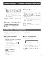 Preview for 113 page of Panasonic WVCU650 - SYSTEM CONTROLLER ADDENDUM Operating Instructions Manual