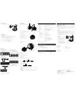 Предварительный просмотр 2 страницы Panasonic WVCW244F - COLOR CAMERA Operating Instructions