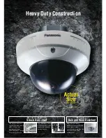 Предварительный просмотр 2 страницы Panasonic WVCW474S - COLOR CCTV CAMERA Specifications