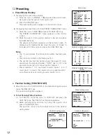 Предварительный просмотр 16 страницы Panasonic WVCW864 - DOME CAMERA Operating Instructions Manual