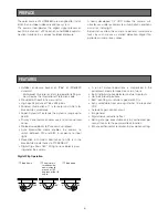 Preview for 6 page of Panasonic WVCW864A - DOME CAMERA Operating Instructions Manual