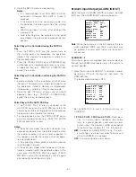 Preview for 31 page of Panasonic WVCW864A - DOME CAMERA Operating Instructions Manual