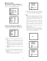 Preview for 34 page of Panasonic WVCW864A - DOME CAMERA Operating Instructions Manual