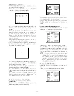 Preview for 42 page of Panasonic WVCW864A - DOME CAMERA Operating Instructions Manual
