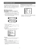 Preview for 71 page of Panasonic WVCW864A - DOME CAMERA Operating Instructions Manual