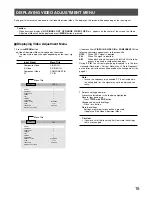 Предварительный просмотр 15 страницы Panasonic WVLC1710 - LCD MONITOR Operating Instructions Manual