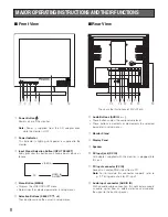 Preview for 8 page of Panasonic WVLD1500 - 15" LCD Monitor Operating Instructions Manual