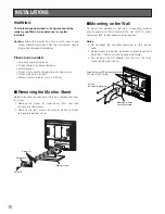 Preview for 10 page of Panasonic WVLD1500 - 15" LCD Monitor Operating Instructions Manual