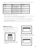 Preview for 15 page of Panasonic WVLD1500 - 15" LCD Monitor Operating Instructions Manual