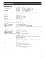 Preview for 19 page of Panasonic WVLD1500 - 15" LCD Monitor Operating Instructions Manual