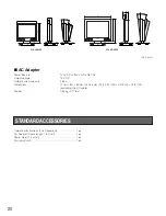 Preview for 20 page of Panasonic WVLD1500 - 15" LCD Monitor Operating Instructions Manual