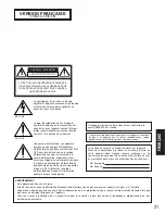 Preview for 21 page of Panasonic WVLD1500 - 15" LCD Monitor Operating Instructions Manual