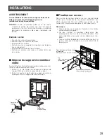 Preview for 29 page of Panasonic WVLD1500 - 15" LCD Monitor Operating Instructions Manual