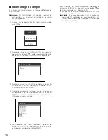 Preview for 36 page of Panasonic WVLD1500 - 15" LCD Monitor Operating Instructions Manual