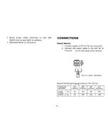 Preview for 8 page of Panasonic WVMG14 - CCTV CAMERA Operating Instructions Manual