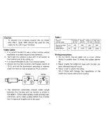 Предварительный просмотр 9 страницы Panasonic WVMG14 - CCTV CAMERA Operating Instructions Manual